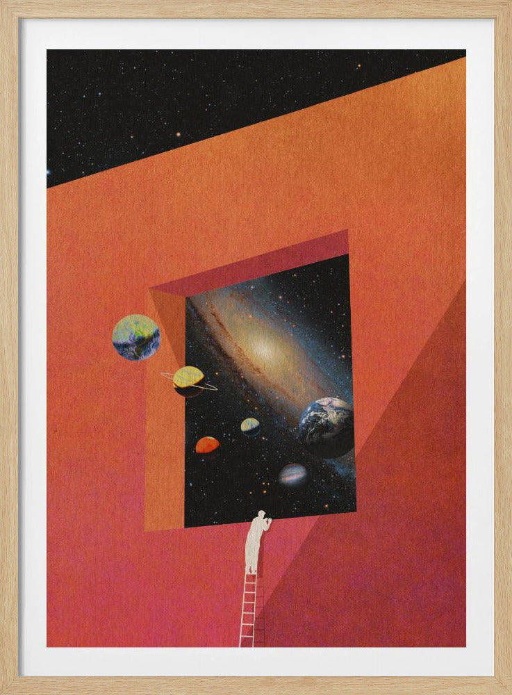 Galaxienbeobachter | Poster