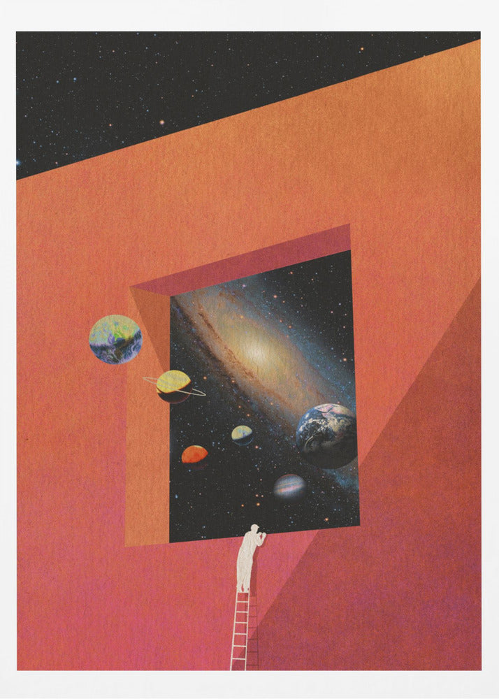 Galaxienbeobachter | Poster