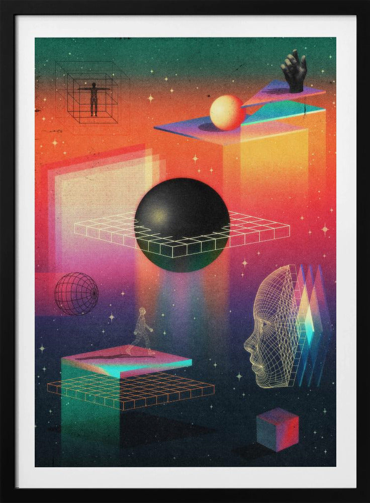 Zwischen den Dimensionen | Poster