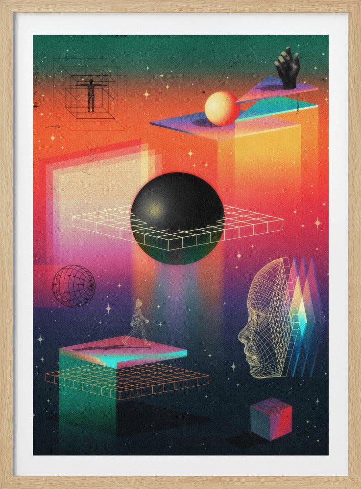 Zwischen den Dimensionen | Poster