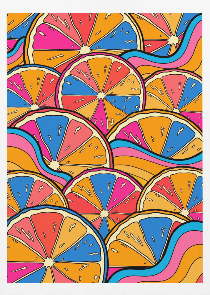 Früchte des Regenbogens | Poster