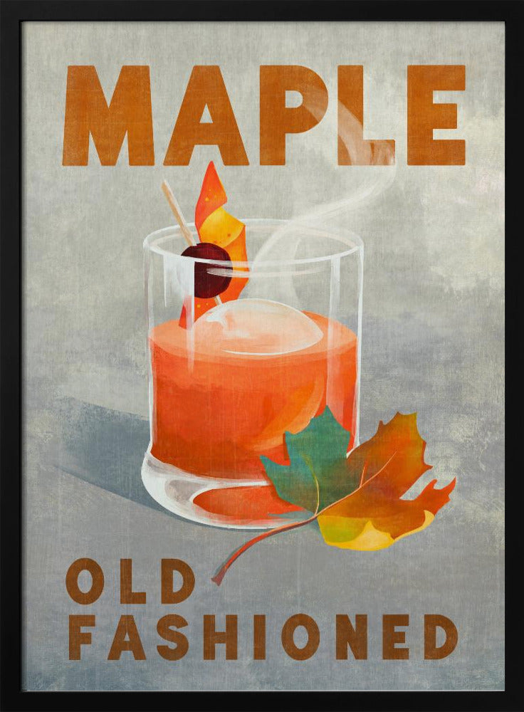 Maple Old Fashioned Cocktail | Poster