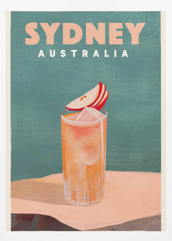 Sydney Australia Cocktail Bar Decor | Poster
