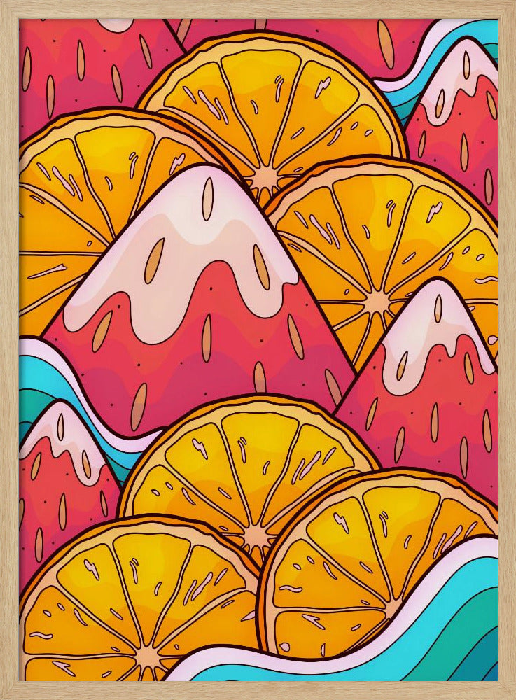 Erdbeerklippen | Poster