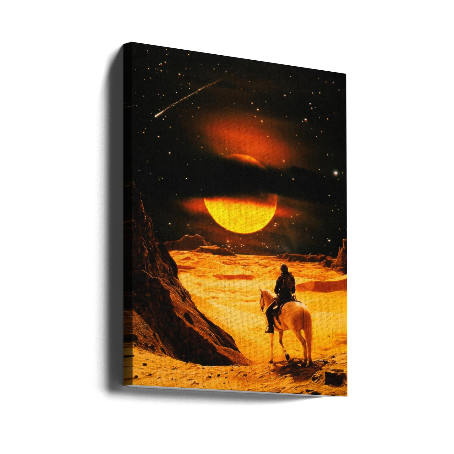 Western Space Adventure | Canvas