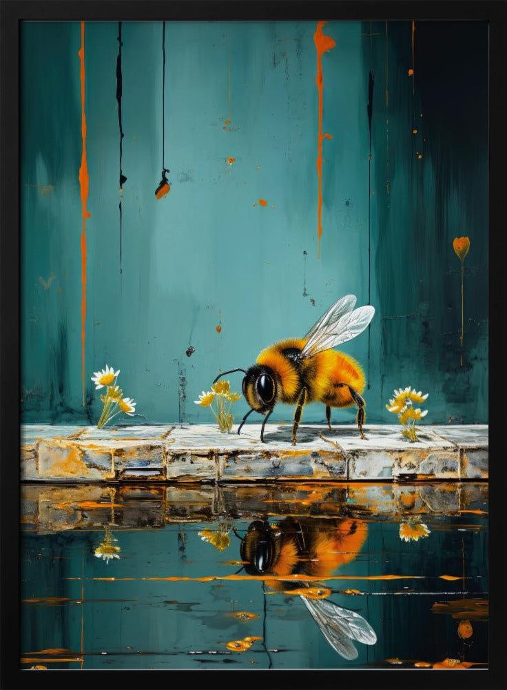 Bienen Aquarell Tierkunst | Poster
