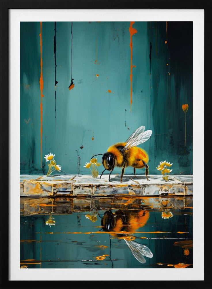Bienen Aquarell Tierkunst | Poster