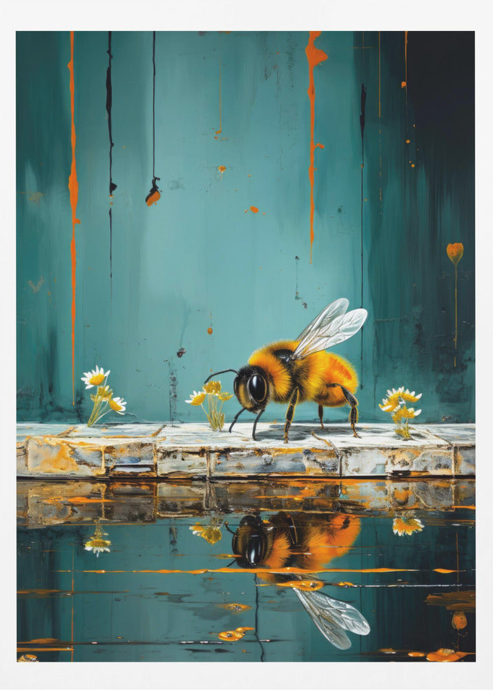 Bienen Aquarell Tierkunst | Poster
