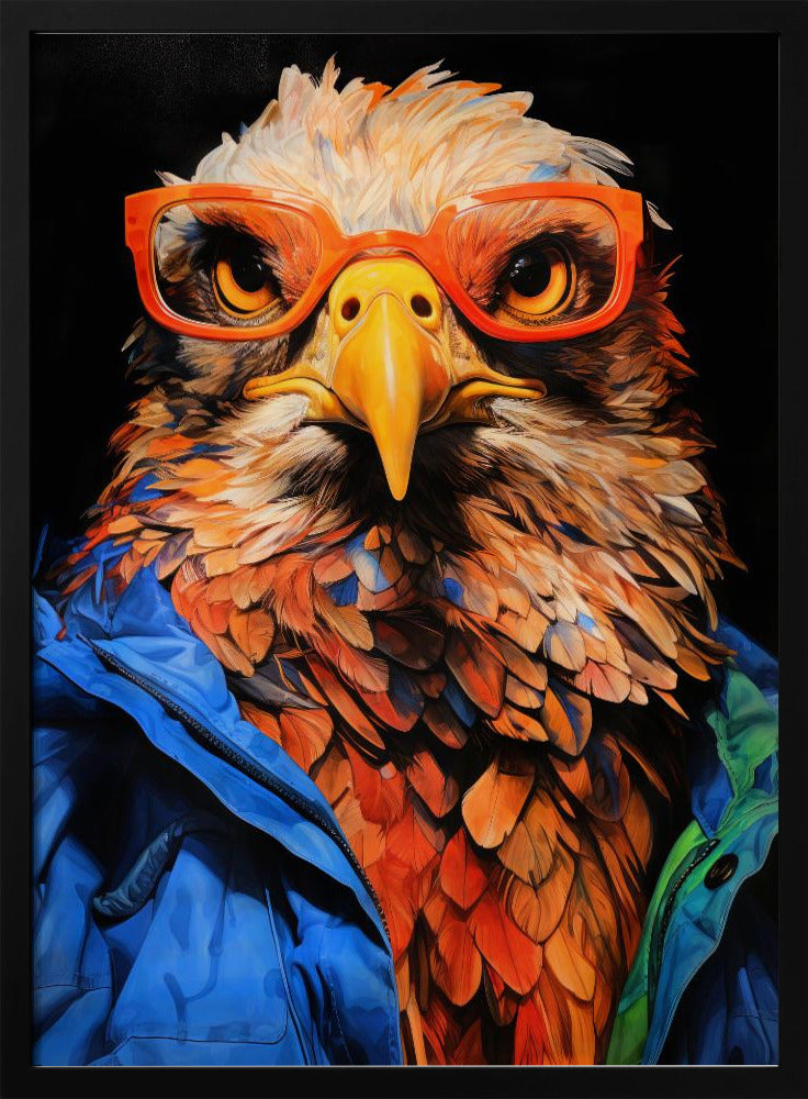 Adler Hipster Aquarell Tierkunst | Poster