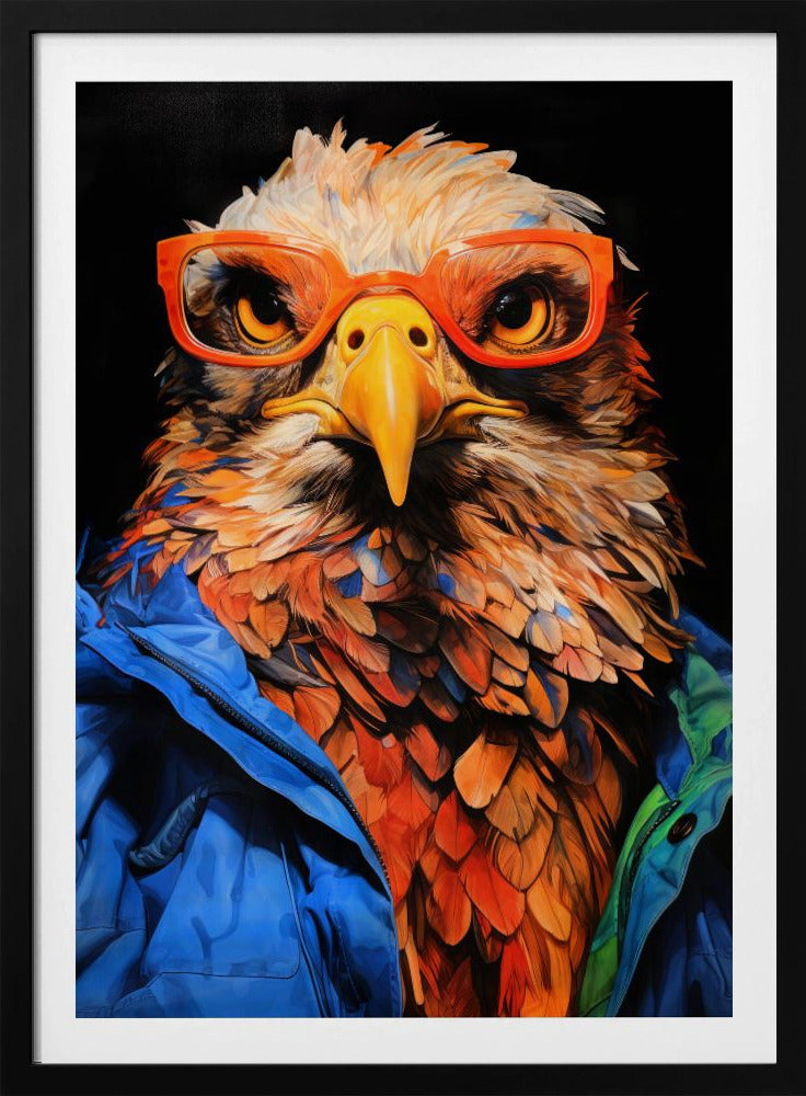 Adler Hipster Aquarell Tierkunst | Poster