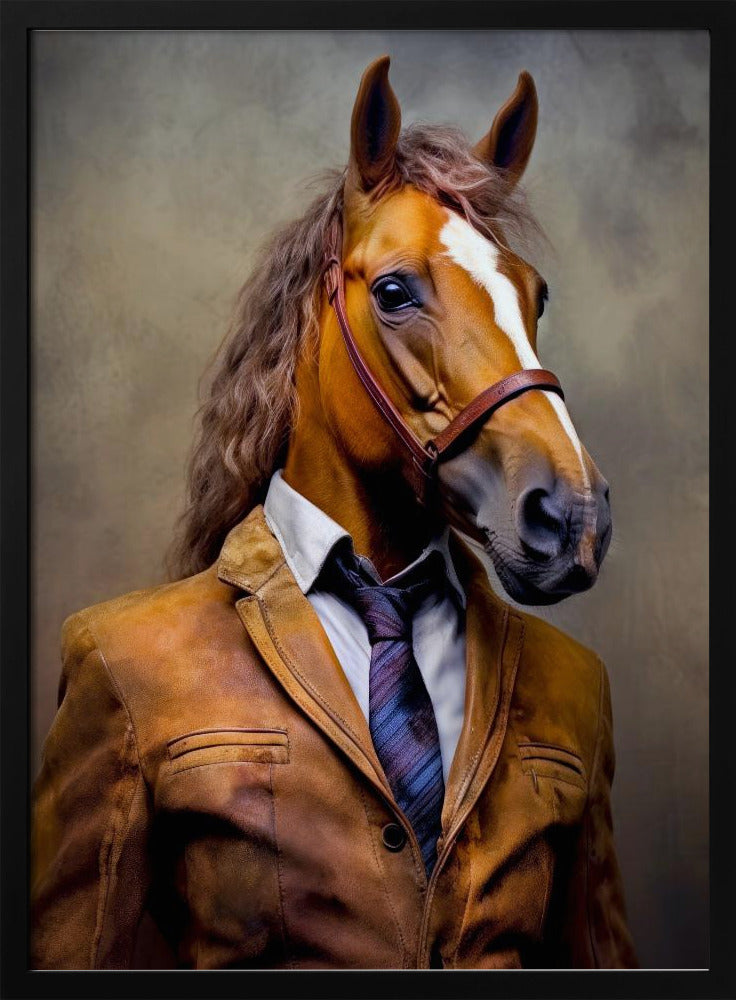 Elegantes Pferdetierkunst-Poster