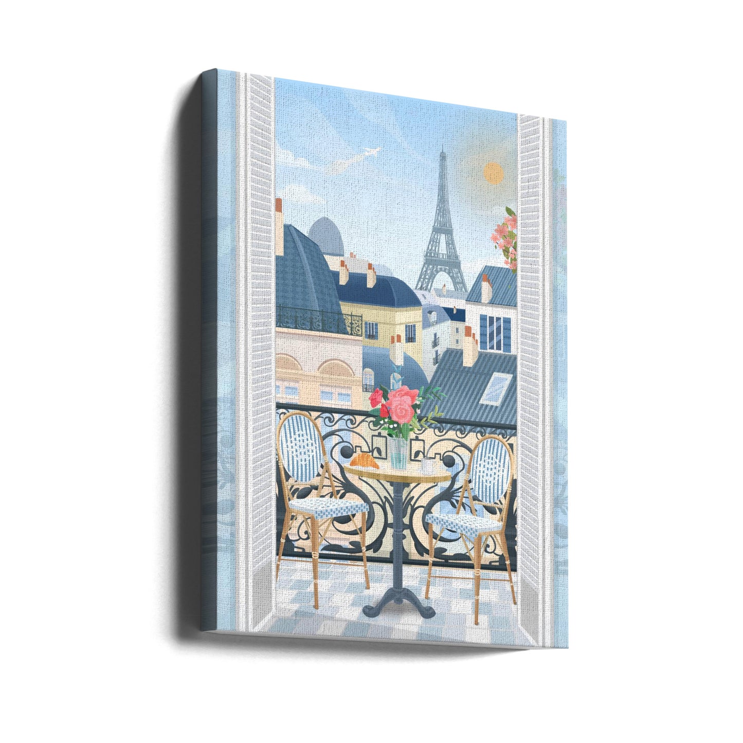 Paris Terrace | Canvas