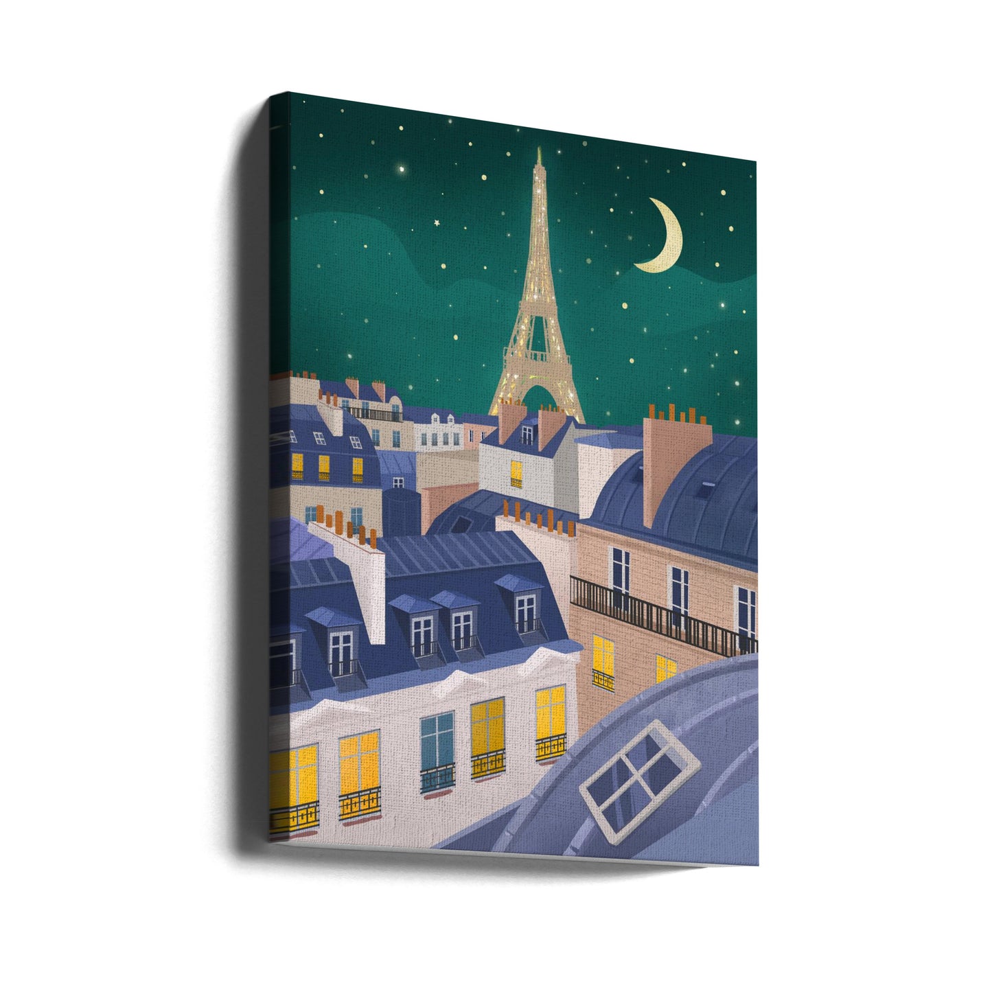 Paris at Night | Canvas