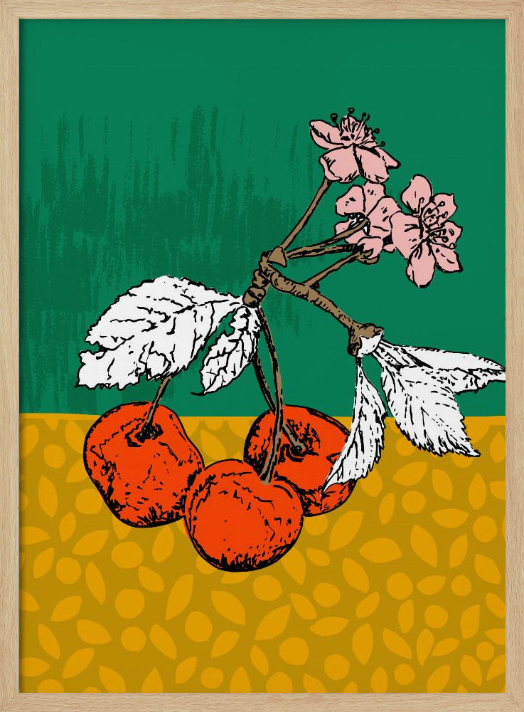 Super Fruits – Kirsche für Leidenschaft und Liebe | Poster