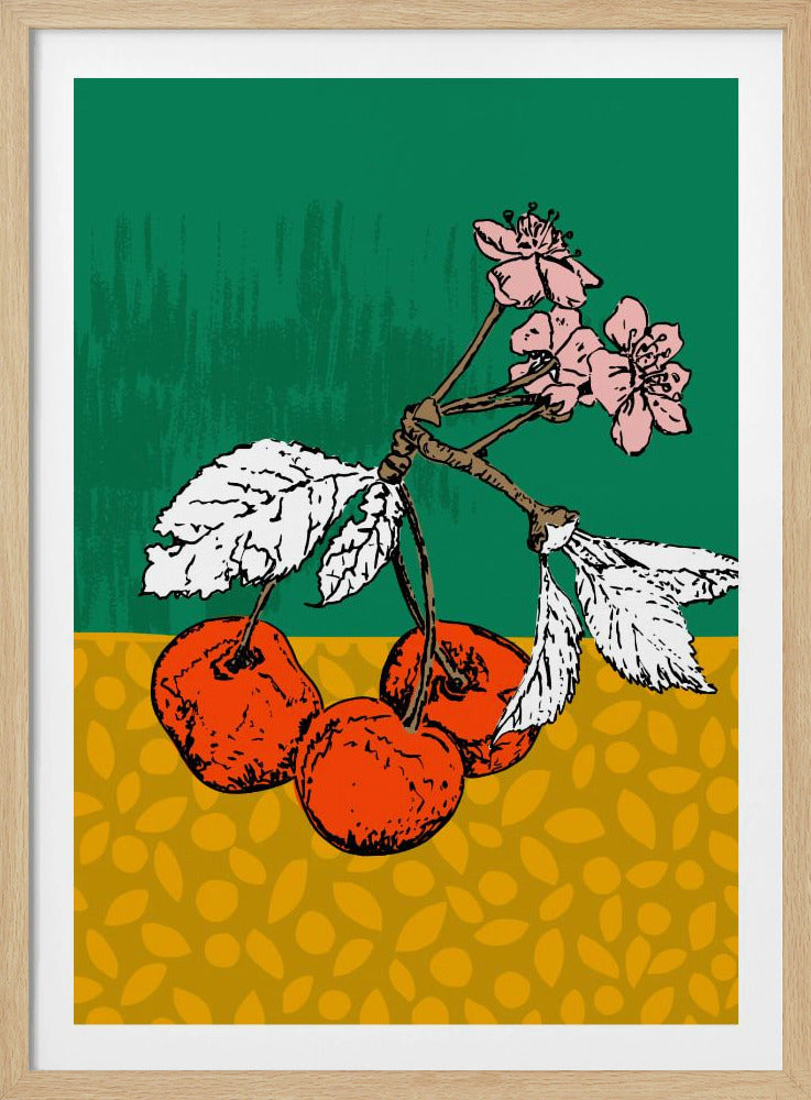 Super Fruits – Kirsche für Leidenschaft und Liebe | Poster