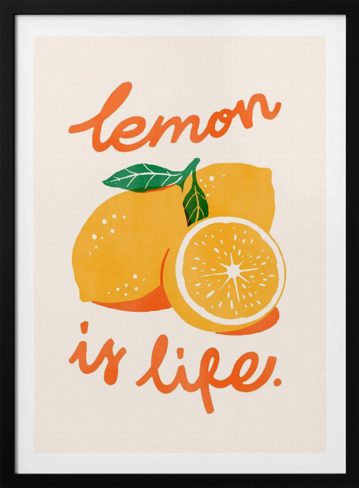 Zitrone ist Leben | Poster