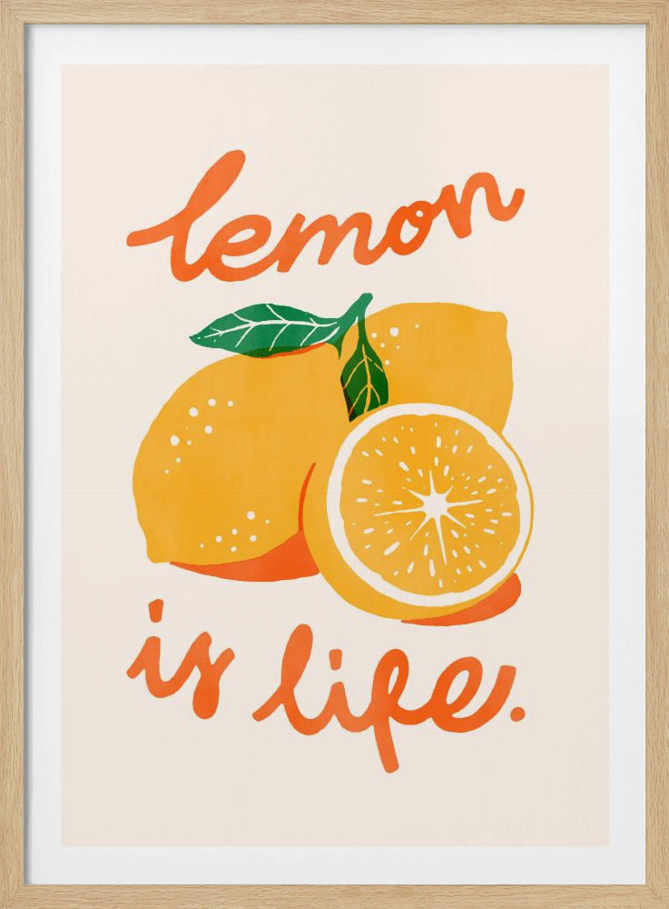 Zitrone ist Leben | Poster