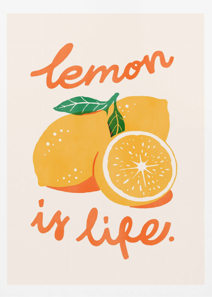 Zitrone ist Leben | Poster