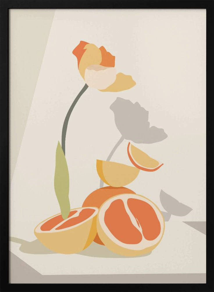 Monochrome Eleganz | Poster