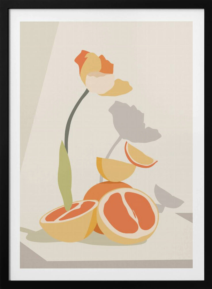 Monochrome Eleganz | Poster