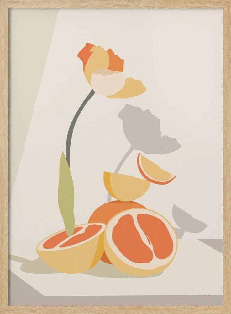 Monochrome Eleganz | Poster