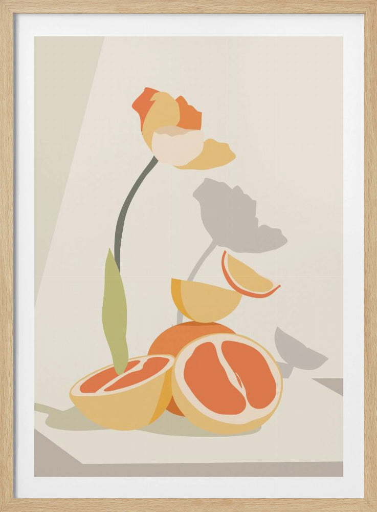 Monochrome Eleganz | Poster