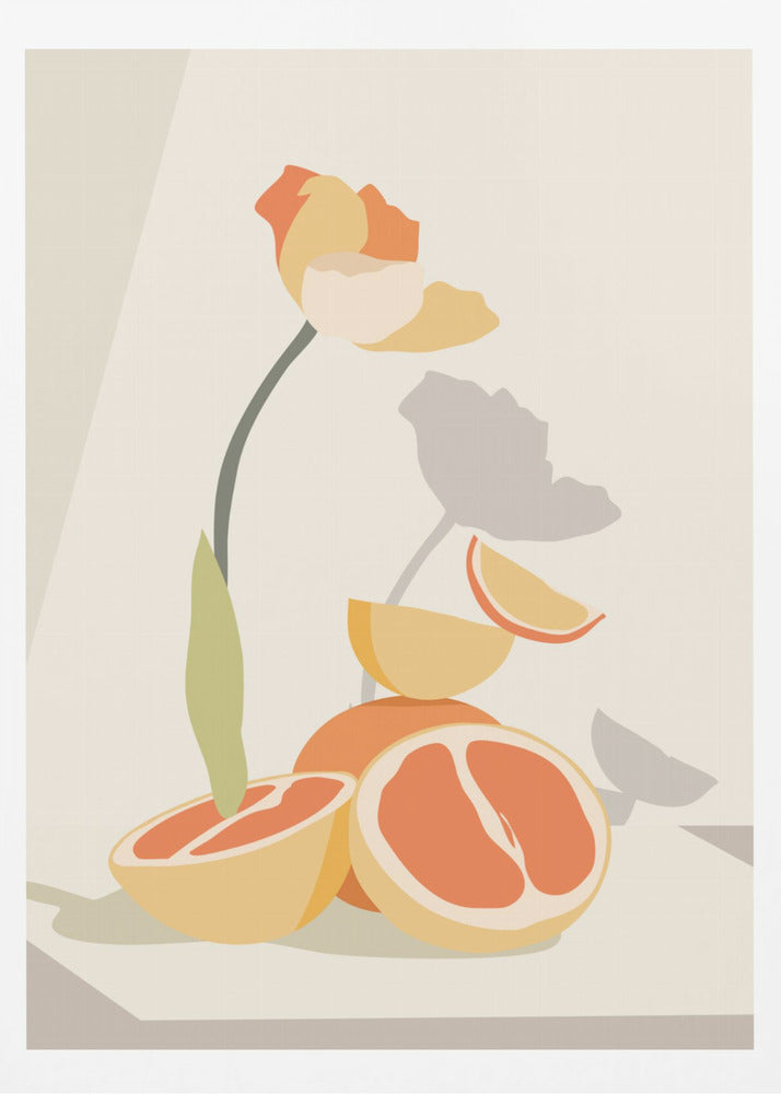 Monochrome Eleganz | Poster