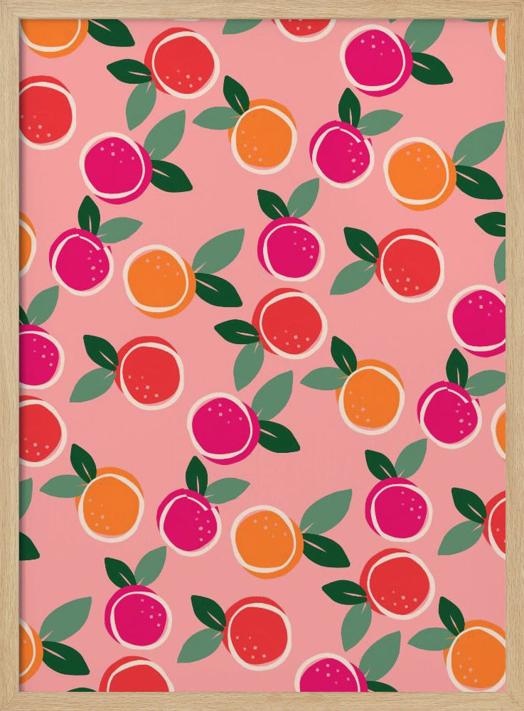 Sonnenuntergang Zitrussymphonie | Poster