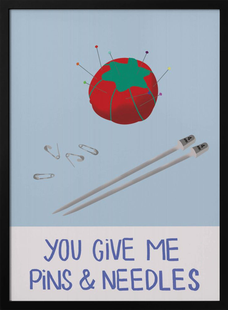 pistelyä ja neulasten näppyjä Julisteet - Taidevedokset