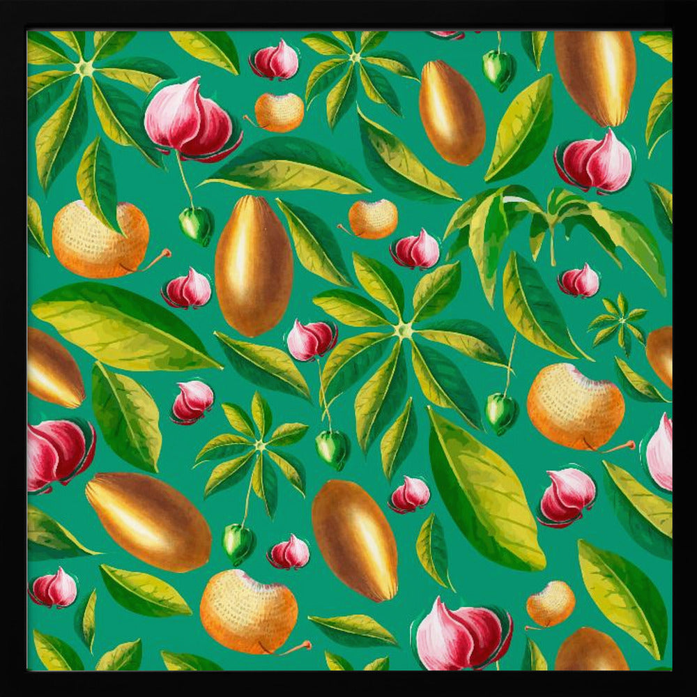 Baobac Pattern Green | Poster