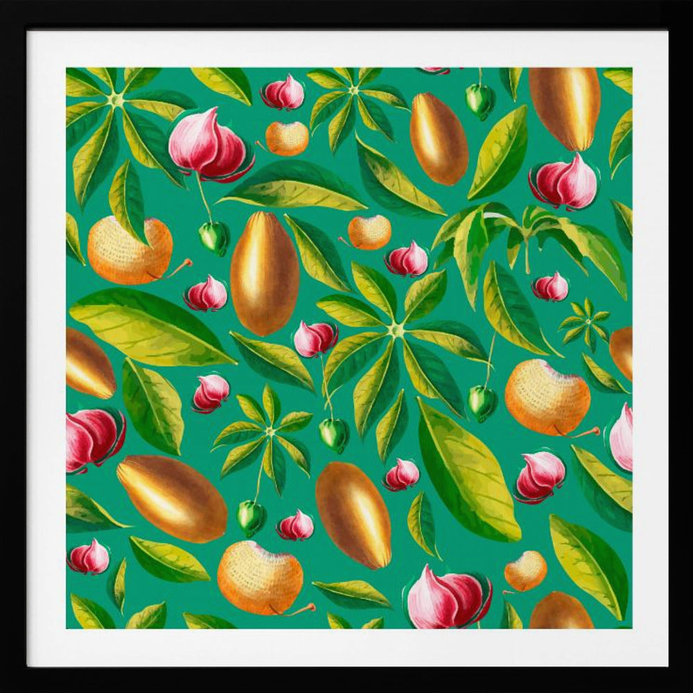 Baobac Pattern Green | Poster