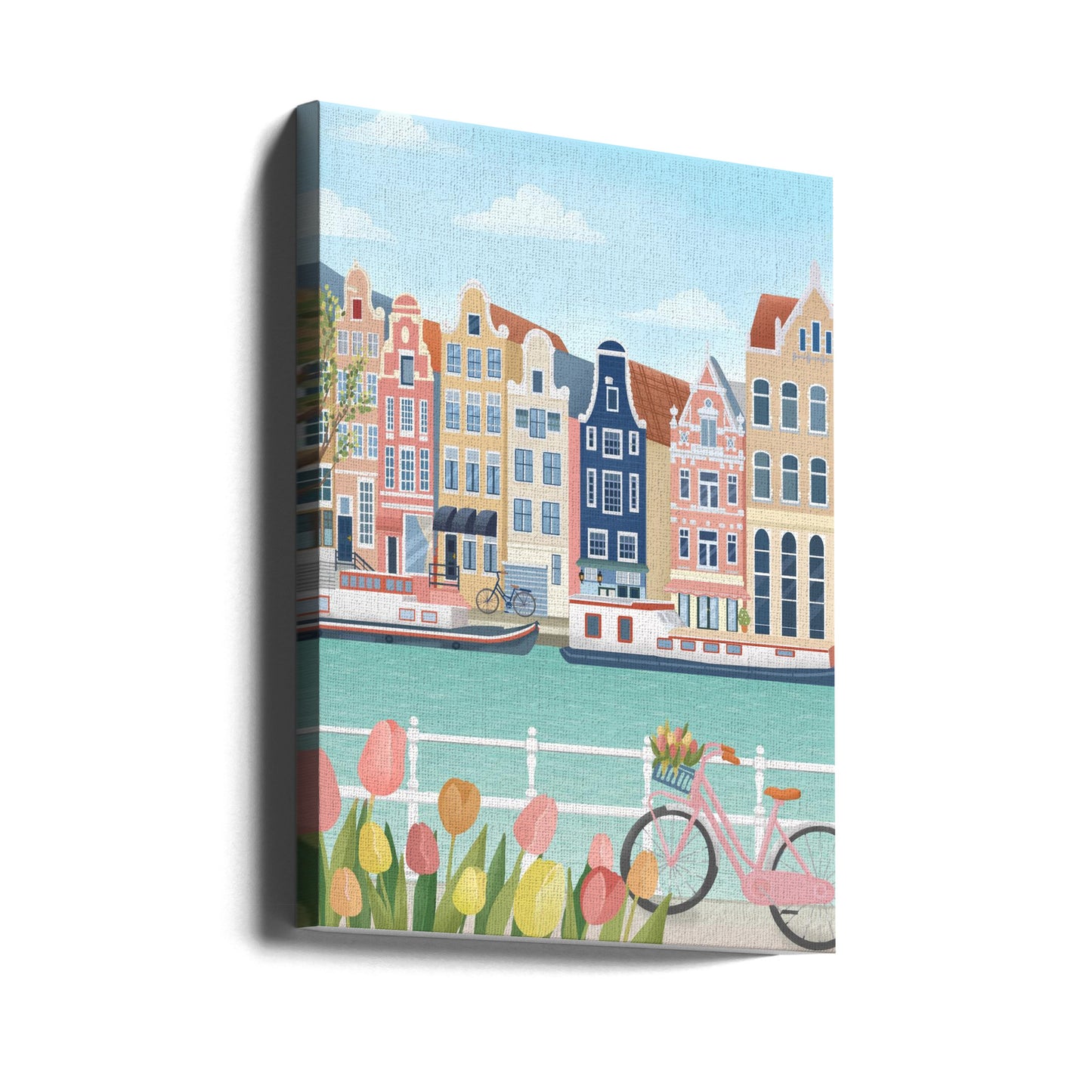 Amsterdam stad | Canvas