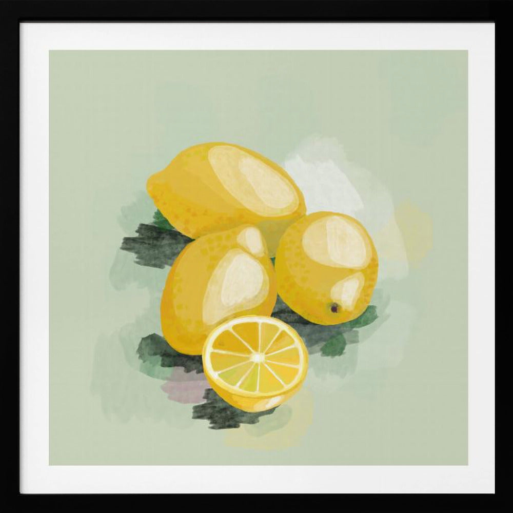 Tres limones y medio | Posters  - Impresiones de Arte