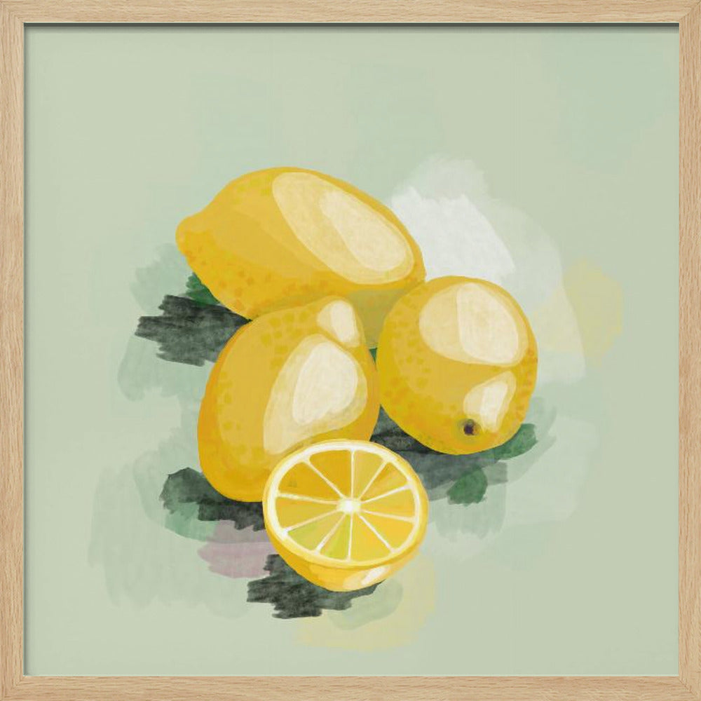 Tres limones y medio | Posters  - Impresiones de Arte
