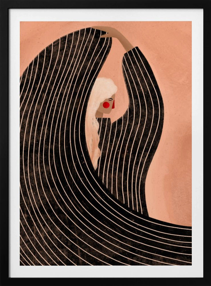 The Woman With the Black Dress | Poster