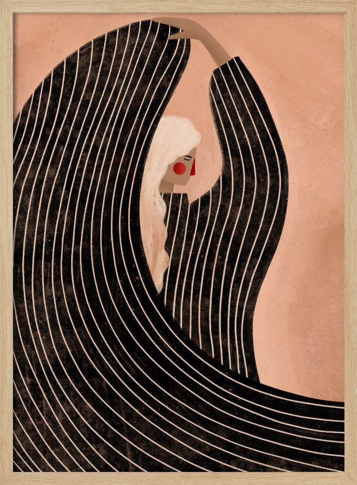 The Woman With the Black Dress | Poster