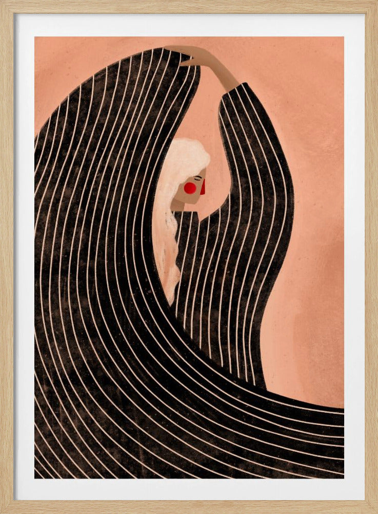 The Woman With the Black Dress | Poster