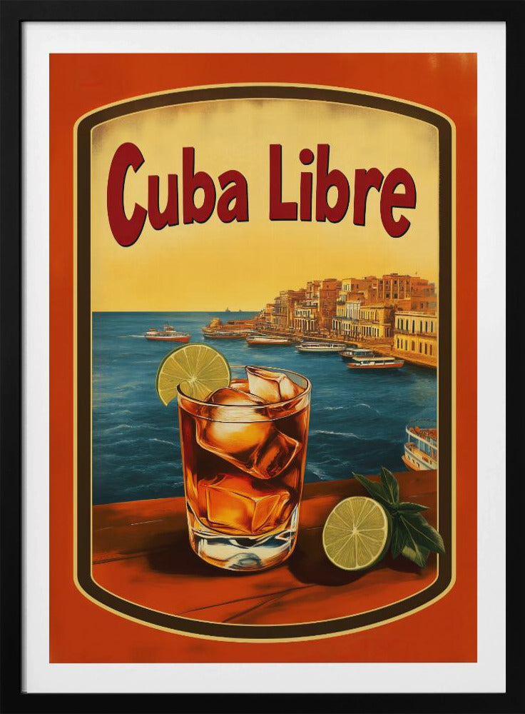 Cuba Libre Vintage Commercial | Poster