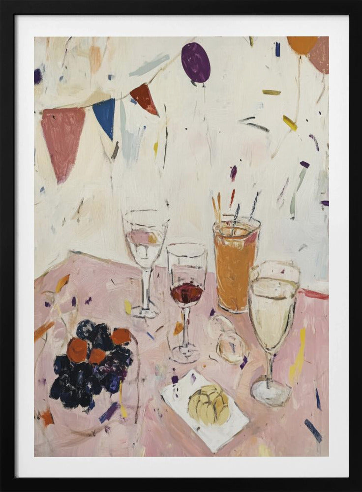 Juhla-aika nro 1 | Julisteet - Taidevedokset