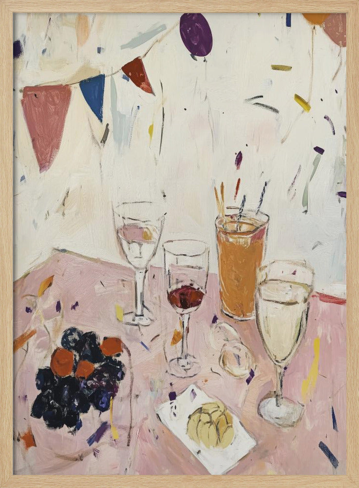 Juhla-aika nro 1 | Julisteet - Taidevedokset