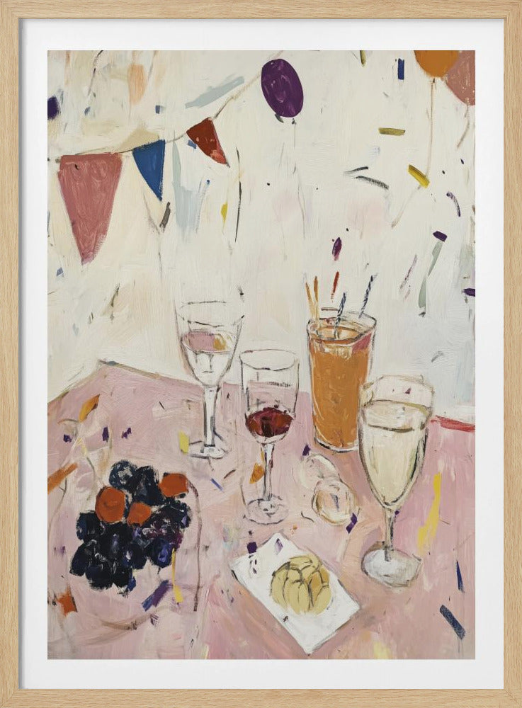 Juhla-aika nro 1 | Julisteet - Taidevedokset