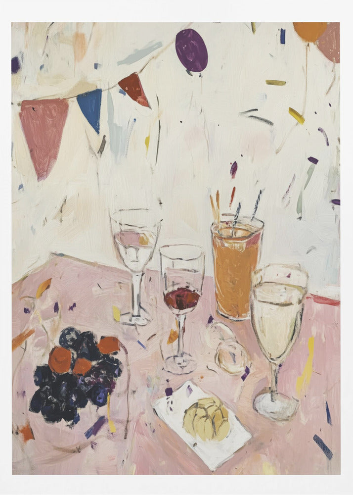 Juhla-aika nro 1 | Julisteet - Taidevedokset