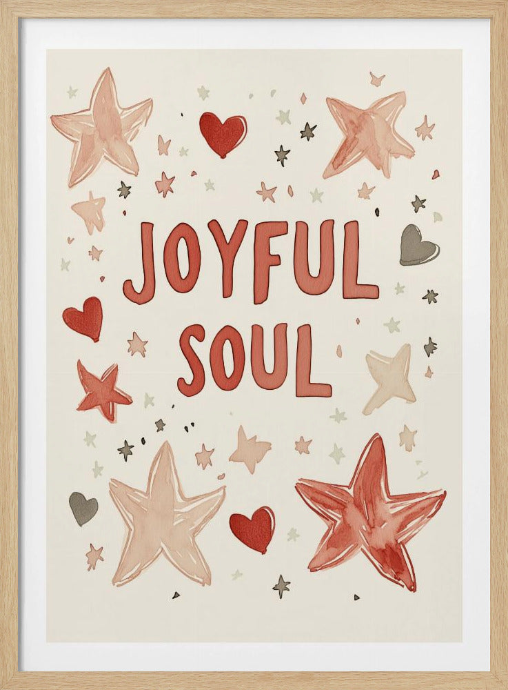 Iloinen sielu | Julisteet - Taidevedokset