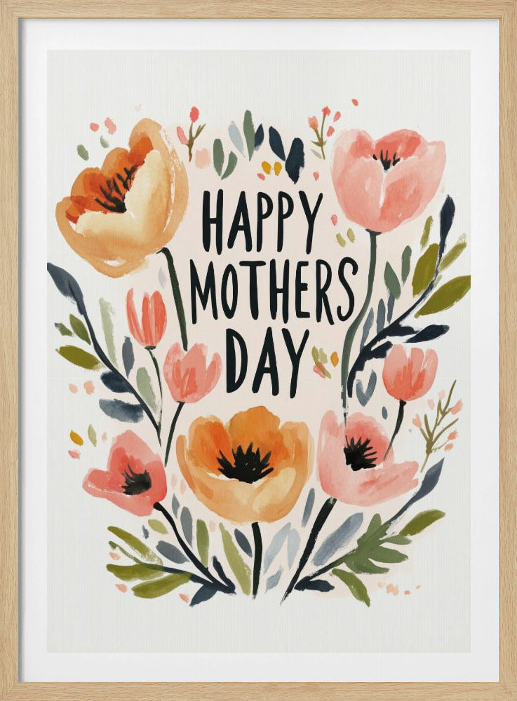 Feliz día de la madre | Posters  - Impresiones de Arte