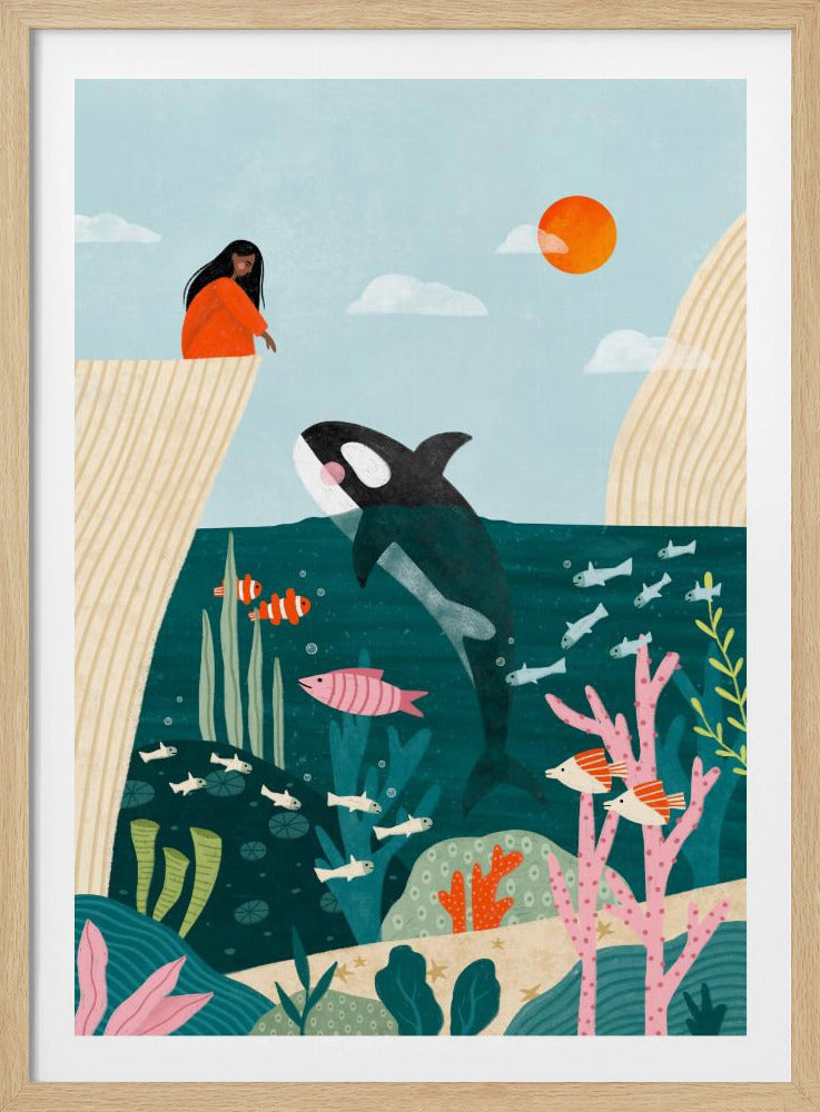 Unterwasserszene | Poster