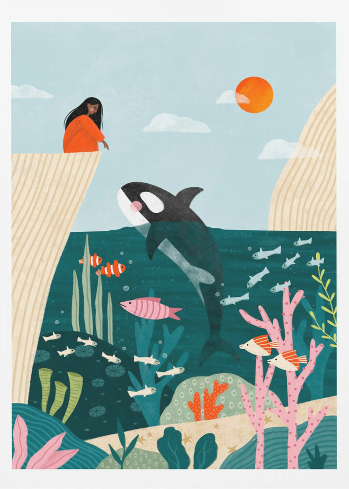 Unterwasserszene | Poster