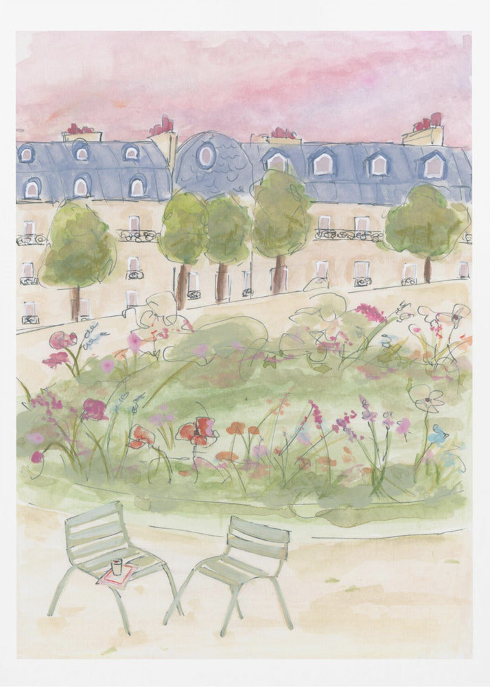 Pariser Garten | Poster