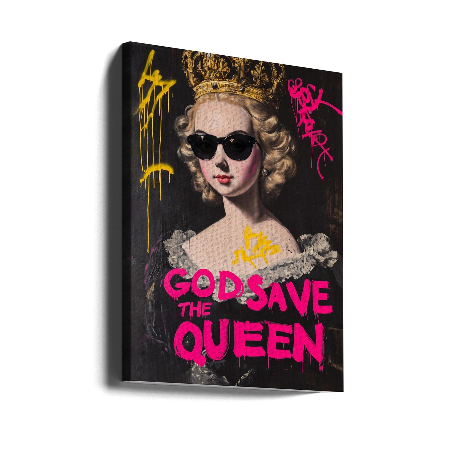 Jumala varjele kuningatarta | Canvastaulut