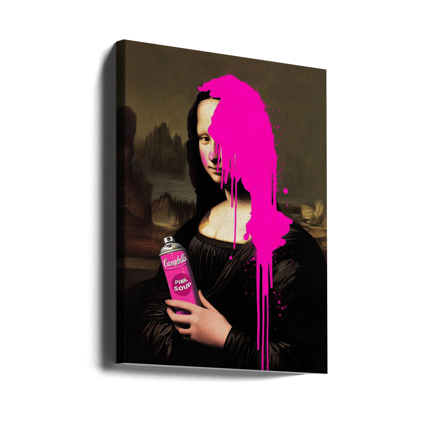 Rosa Suppe | Leinwand-Bilder