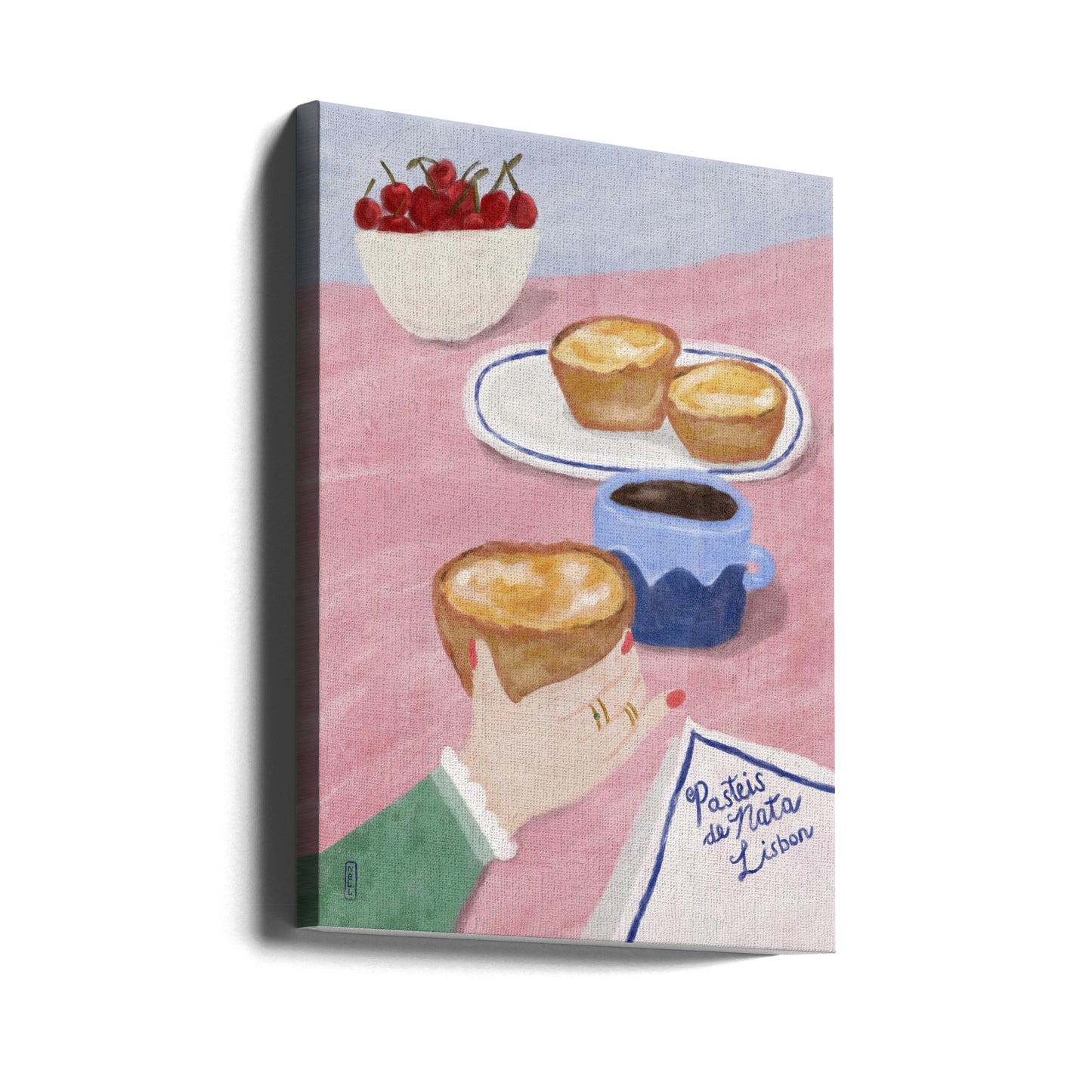 With Love From Lisbon - Food and Travel Art | Canvas